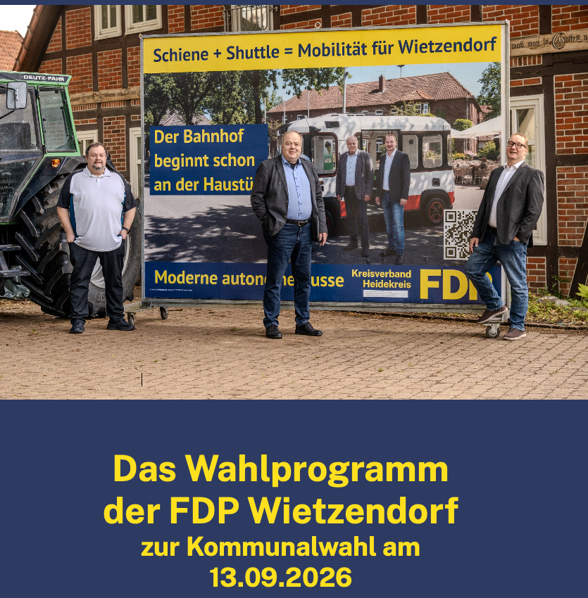 Großflächenplakat mit Ebel, Reinert, mende